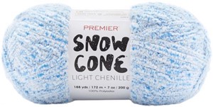 Picture of Premier Yarns Snow Cone Light Yarn-Blue Raspberry