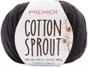 Picture of Premier Yarns Cotton Sprout Yarn-Black