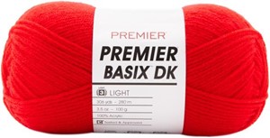 Picture of Premier Yarns Basix DK Yarn-Red