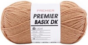 Picture of Premier Yarns Basix DK Yarn-Light Brown