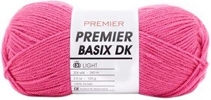 Picture of Premier Yarns Basix DK Yarn-Petal Pink