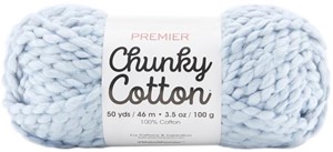 Picture of Premier Yarns Chunky Cotton Yarn-Sky Blue