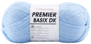 Picture of Premier Yarns Basix DK Yarn-Sky Blue