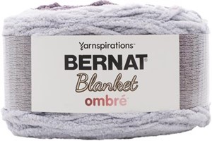 Picture of Bernat Blanket Ombre Yarn-Charcoal Ombre