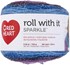 Picture of Red Heart Yarn Roll With It Sparkle-Amethyst