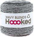 Picture of Hoooked Wavy Blends Yarn-Silver White