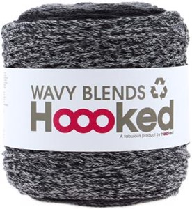 Picture of Hoooked Wavy Blends Yarn-Anthracite Stone