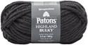 Picture of Patons Highland Bulky Yarn-Charcoal Gray