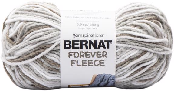Bernat Forever Fleece 194yds Super Bulky Polyester Yarn