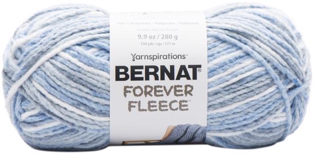 Bernat Forever Fleece Yarn-Rain