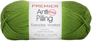 Picture of Premier Yarns Anti-Pilling Everyday Worsted Solid Yarn-Green Apple