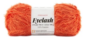 Picture of Premier Yarns Eyelash Yarn-Bright Orange