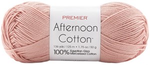 Picture of Premier Yarns Afternoon Cotton Yarn-Light Peach