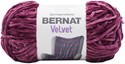 Picture of Bernat Velvet Yarn-Burgundy Plum