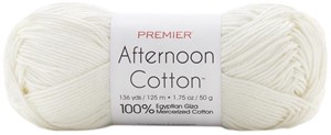 Picture of Premier Yarns Afternoon Cotton Yarn-Ecru