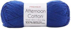 Picture of Premier Yarns Afternoon Cotton Yarn-Cobalt
