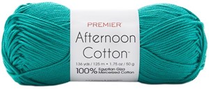 Picture of Premier Yarns Afternoon Cotton Yarn-Deep Jade