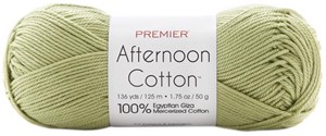 Picture of Premier Yarns Afternoon Cotton Yarn-Lime