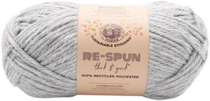 Picture of Lion Brand Re-Spun Thick & Quick Yarn-Silver