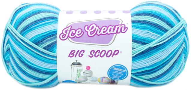 Lion Brand Ice Cream Big Scoop Yarn-Blue Raspberry