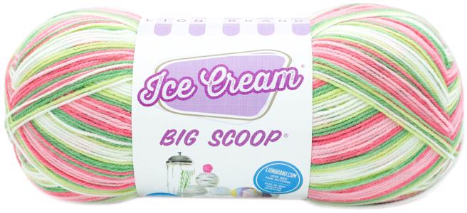 Lion Brand Ice Cream Big Scoop Yarn-Watermelon