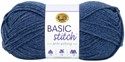 Picture of Lion Brand Basic Stitch Anti-Pilling Yarn-Deep Denim Heather