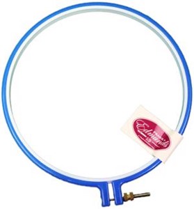 Picture of Frank A. Edmunds Plastic Embroidery Hoop 8"-Blue