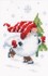 Picture of Vervaco Counted Cross Stitch Greeting Card Kit 4.25"X6" 3/Pk-Christmas Gnomes (14 Count)