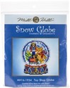 Picture of Mill Hill Counted Cross Stitch Ornament Kit 3.25"X2.5"-Toy Shop Snow Globe (14 Count)
