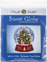 Picture of Mill Hill Counted Cross Stitch Ornament Kit 3.25"X2.5"-Christmas Tree Snow Globe (14 Count)
