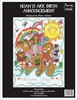 Picture of Imaginating Counted Cross Stitch Kit 8"X10"-Noah's Ark Birth Announcement (14 Count)