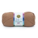 Picture of Lion Brand 24/7 Cotton DK Yarn-Cacao