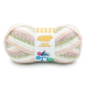 Picture of Lion Brand Ice Cream Roving Stripes Yarn-Sugar Baby