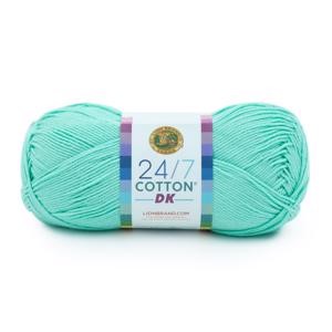 Picture of Lion Brand 24/7 Cotton DK Yarn-Fresh Mint