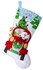 Picture of Bucilla Felt Stocking Applique Kit 18" Long-Jolly Deliveries