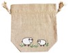 Picture of Lantern Moon Meadow Bag-White Sheep