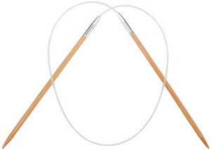 Picture of ChiaoGoo Bamboo Circular Knitting Needles 24"-Size 17/12.75mm