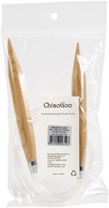 Picture of ChiaoGoo Bamboo Circular Knitting Needles 40"-Size 35/19mm
