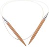 Picture of ChiaoGoo Bamboo Circular Knitting Needles 40"-Size 50/25mm