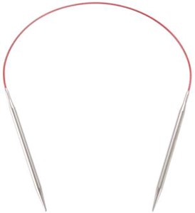 Picture of ChiaoGoo Red Lace Stainless Circular Knitting Needles 16"  -Size 13/9mm