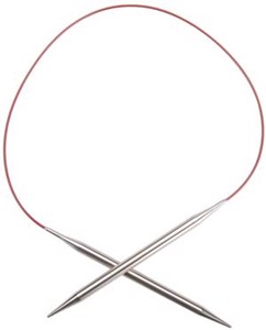 Picture of ChiaoGoo Red Lace Stainless Circular Knitting Needles 24"-Size 10.75/7mm