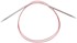 Picture of ChiaoGoo Red Lace Stainless Circular Knitting Needles 47"-Size 15/10mm
