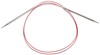 Picture of ChiaoGoo Red Lace Stainless Circular Knitting Needles 47"-Size 13/9mm