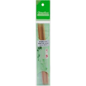 Picture of ChiaoGoo Double Point Dark Patina Knitting Needles 6" 6/Pkg-Size 1.5/2.5mm