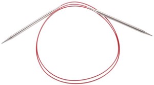 Picture of ChiaoGoo Red Lace Stainless Circular Knitting Needles 47"-Size 10.5/6.5mm