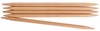 Picture of ChiaoGoo Double Point Dark Patina Knitting Needles 6" 5/Pkg-Size 10/6mm