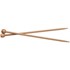 Picture of ChiaoGoo Single Point Dark Patina Knitting Needles 7"-Size 10/6mm