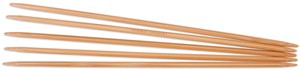 Picture of ChiaoGoo Double Point Dark Patina Knitting Needles 8" 5/Pkg-Size 13/9mm