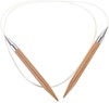 Picture of ChiaoGoo Bamboo Circular Knitting Needles 40"-Size 11/8mm