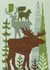 Picture of Dimensions Counted Cross Stitch Kit 5"X7"-Forest Folklore (14 Count)
